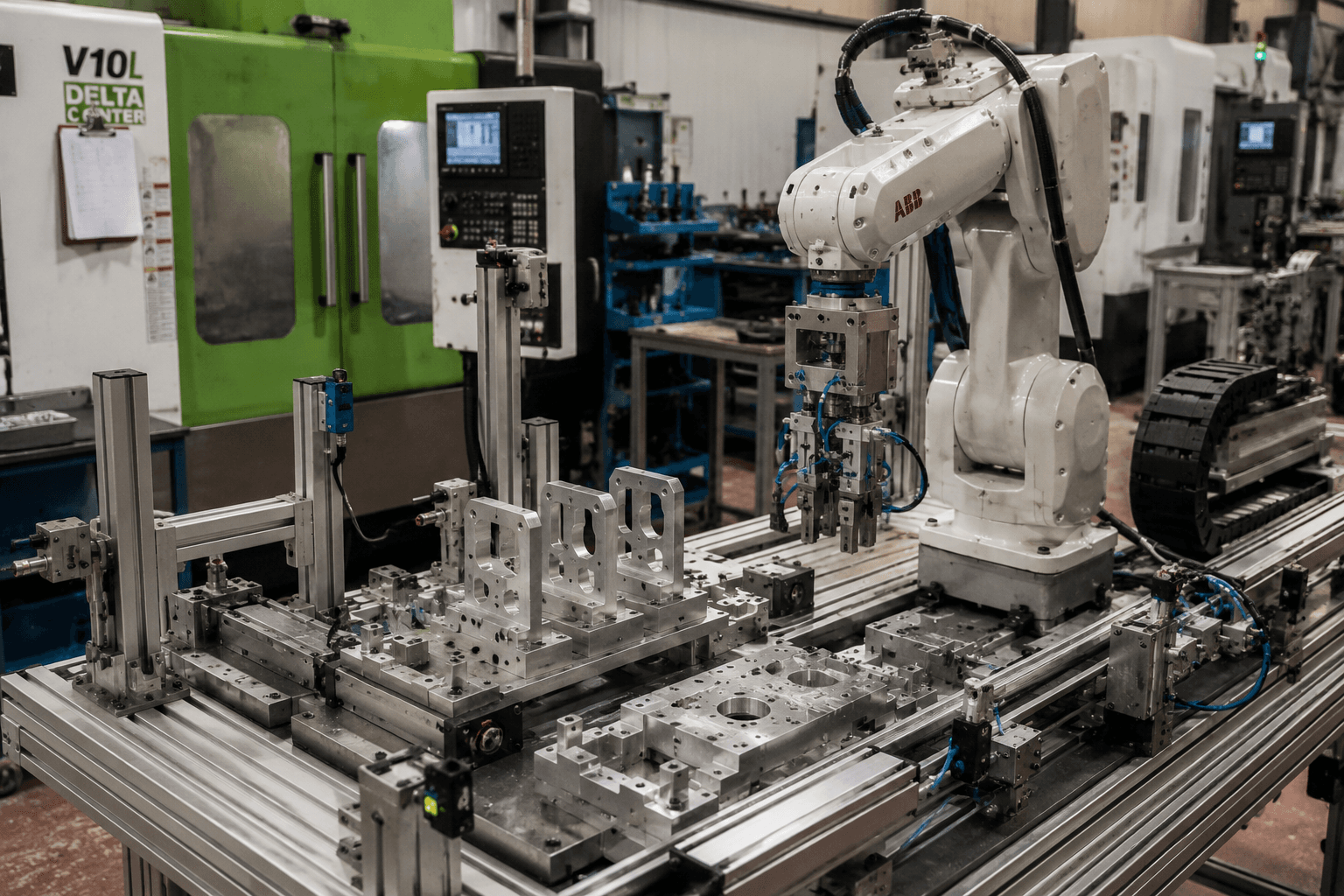 Industrial automation and robotic production equipment