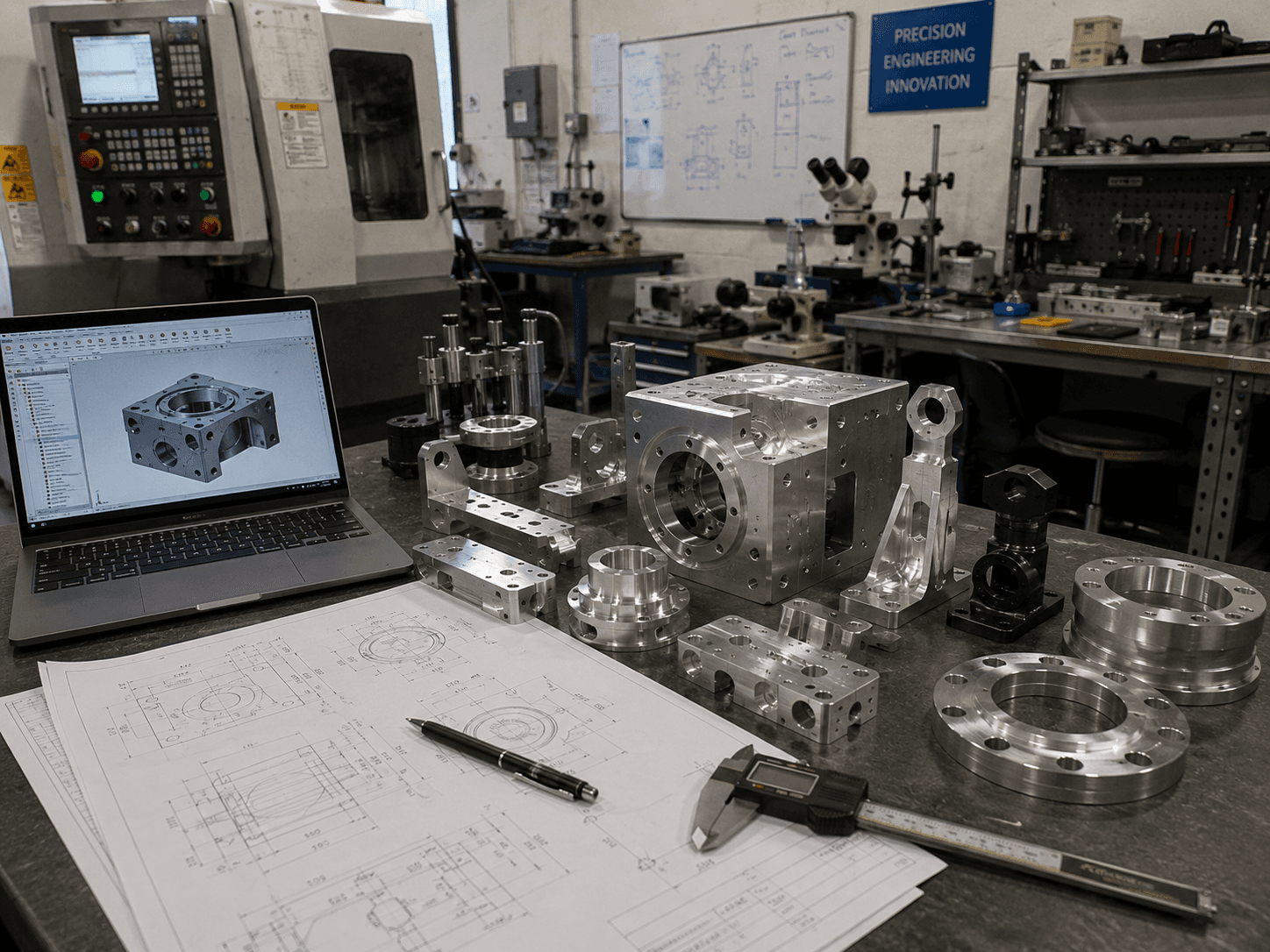 Engineering prototype and custom mechanical assembly for research and development
