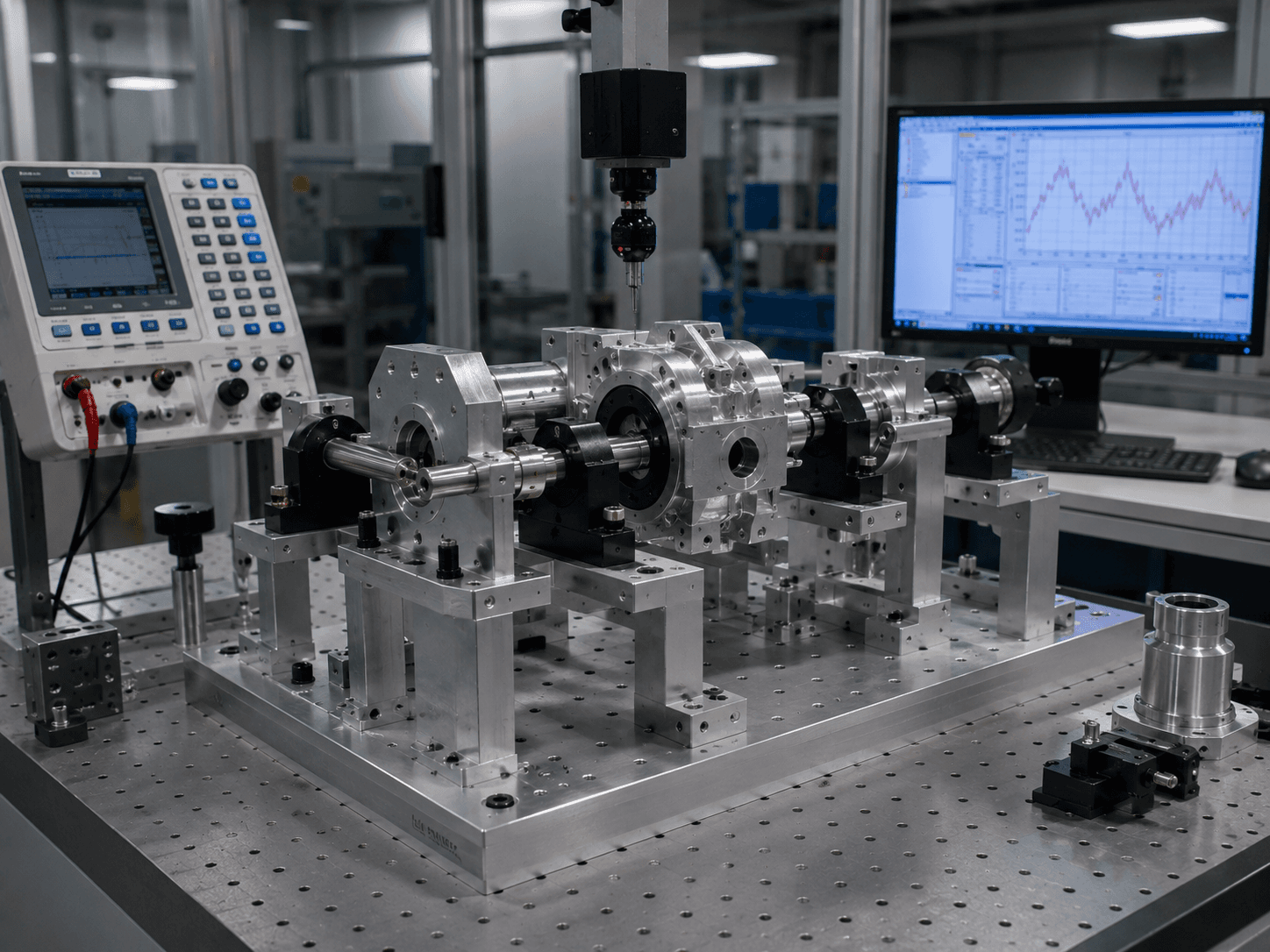 Professional industrial test equipment and mechanical measurement fixture